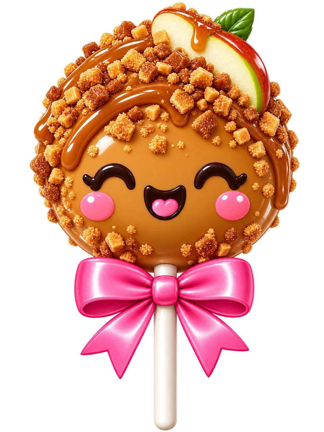 Caramel Apple mascot